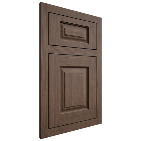 Shiloh Cabinetry Flush Inset Oxford White Oak Quarter Sawn Mineral Door