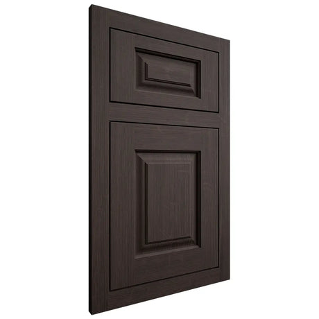 Shiloh Cabinetry Flush Inset Oxford White Oak Quarter Sawn Morel Door