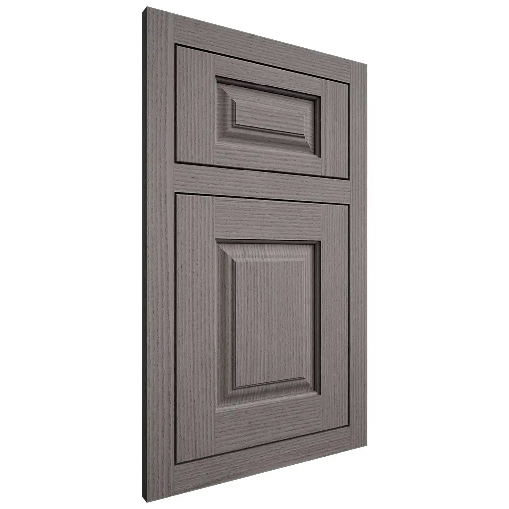 Shiloh Cabinetry Flush Inset Oxford White Oak Rift Cut Flagstone Door