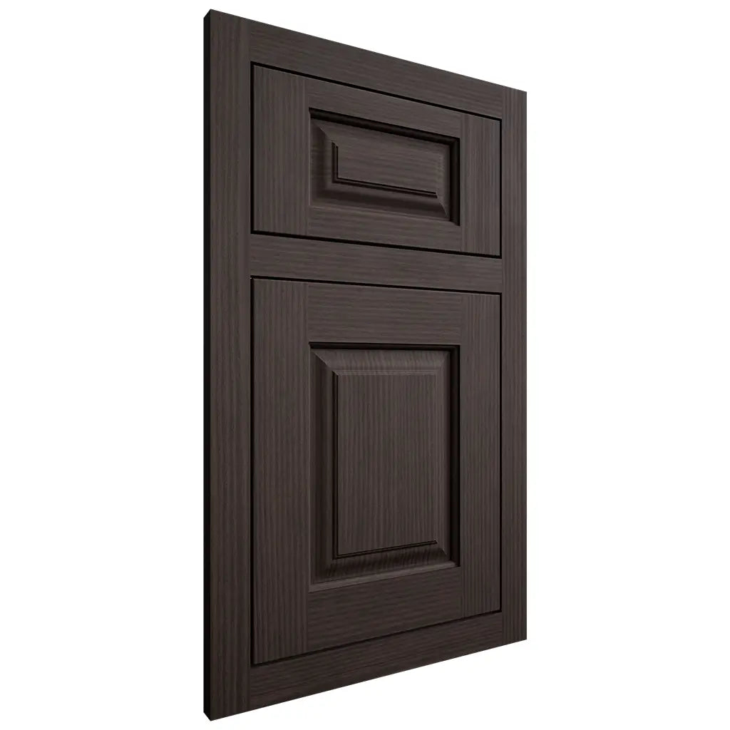 Shiloh Cabinetry Flush Inset Oxford White Oak Rift Cut Morel Door