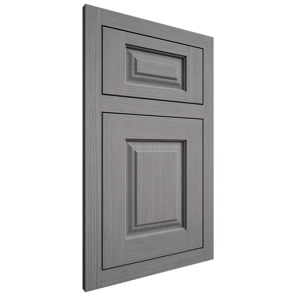 Shiloh Cabinetry Flush Inset Oxford White Oak Rift Cut Sterling Door