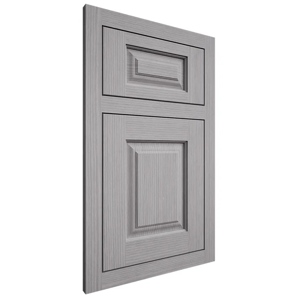 Shiloh Cabinetry Flush Inset Oxford White Oak Rift Cut Stratus Door
