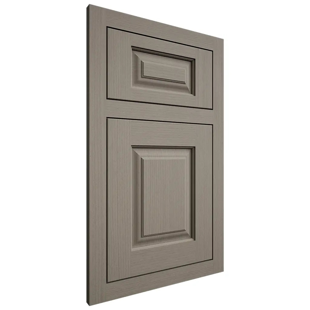 Shiloh Cabinetry Flush Inset Oxford White Oak Rift Cut Thyme Door