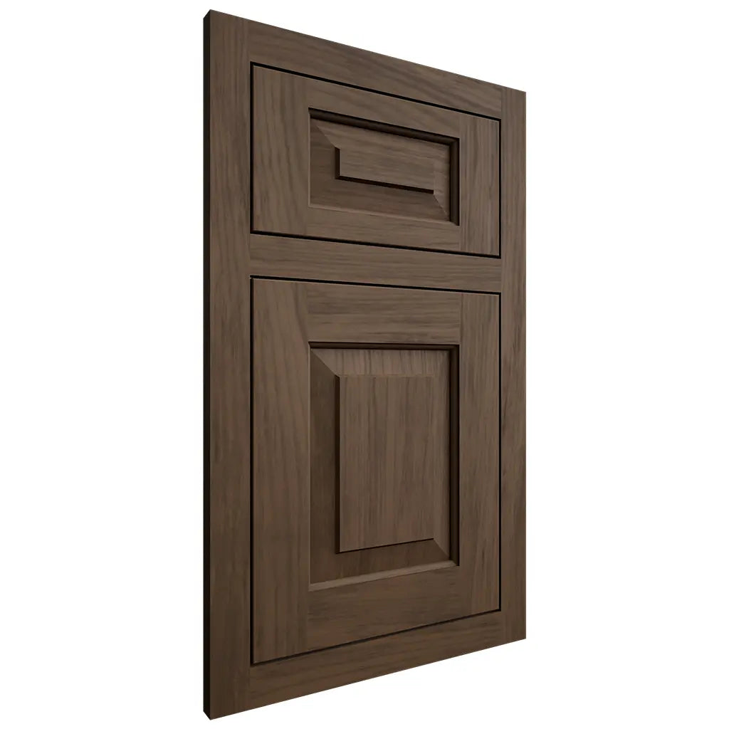 Shiloh Cabinetry Flush Inset Richmond Alder Plain Cut Caviar Door