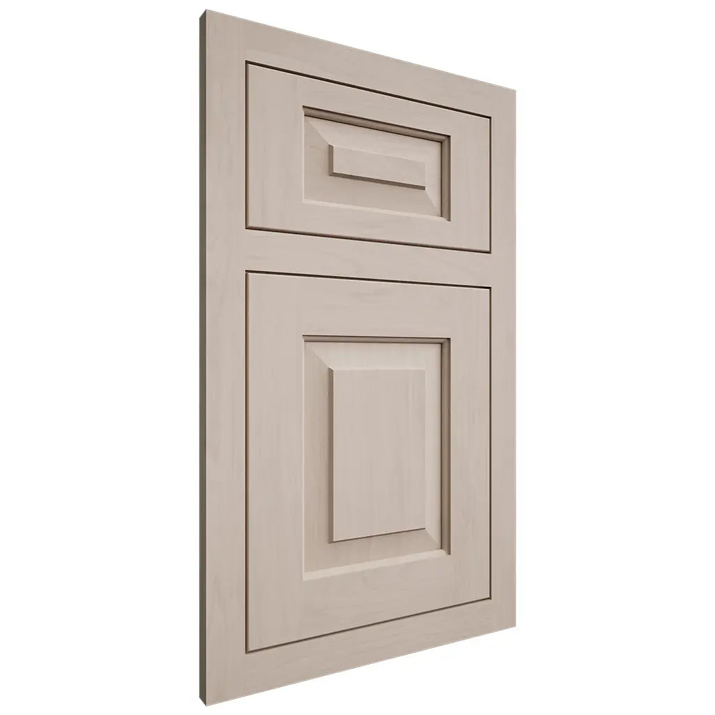 Shiloh Cabinetry Flush Inset Richmond Alder Plain Cut White Sands Door
