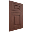Shiloh Cabinetry Flush Inset Richmond Cherry Plain Cut Bourbon Door