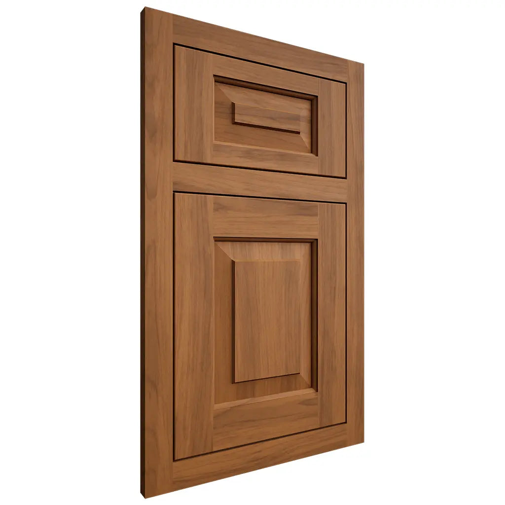 Shiloh Cabinetry Flush Inset Richmond Hickory Plain Cut Chestnut Door