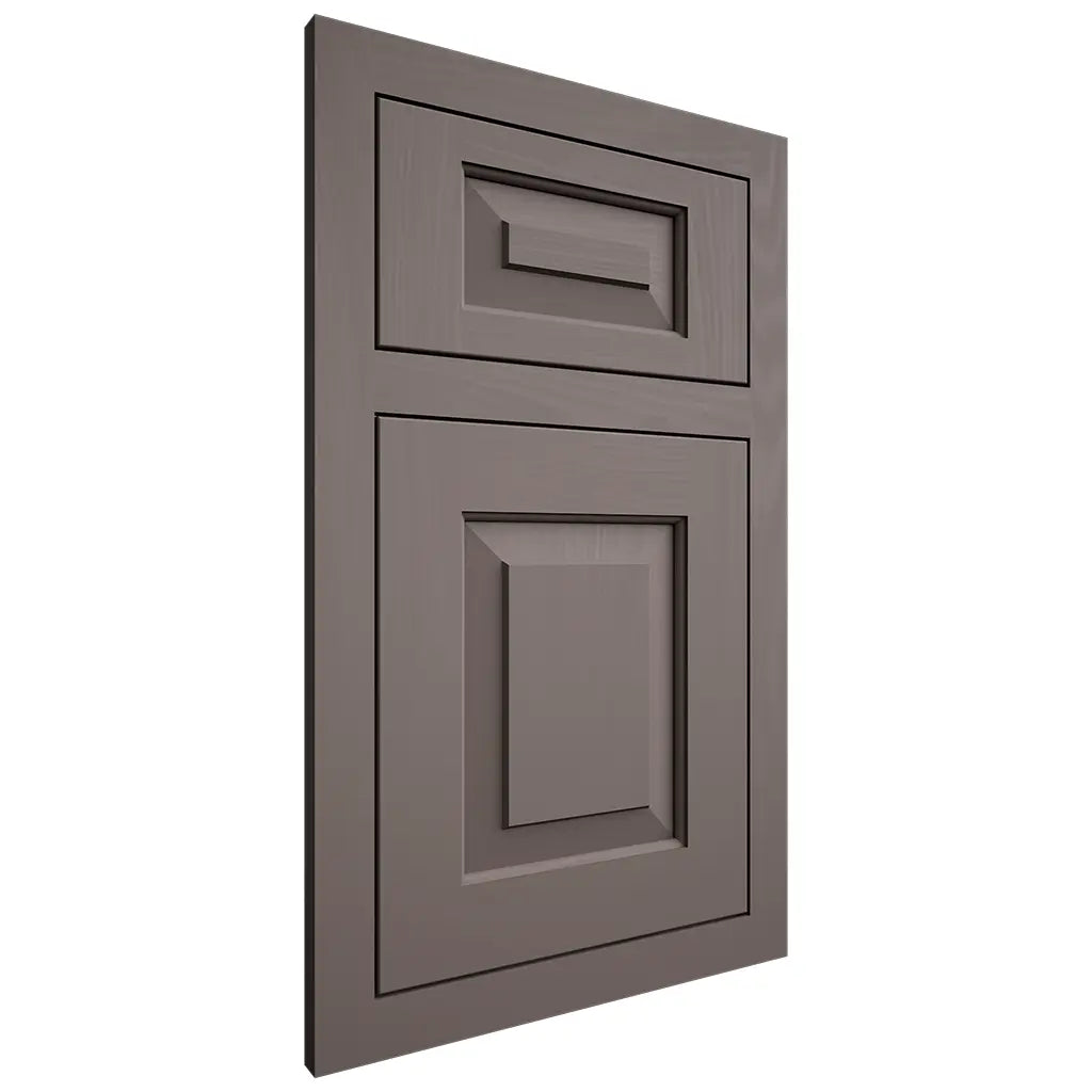 Shiloh Cabinetry Flush Inset Richmond Poplar Plain Cut Heatherstone Door