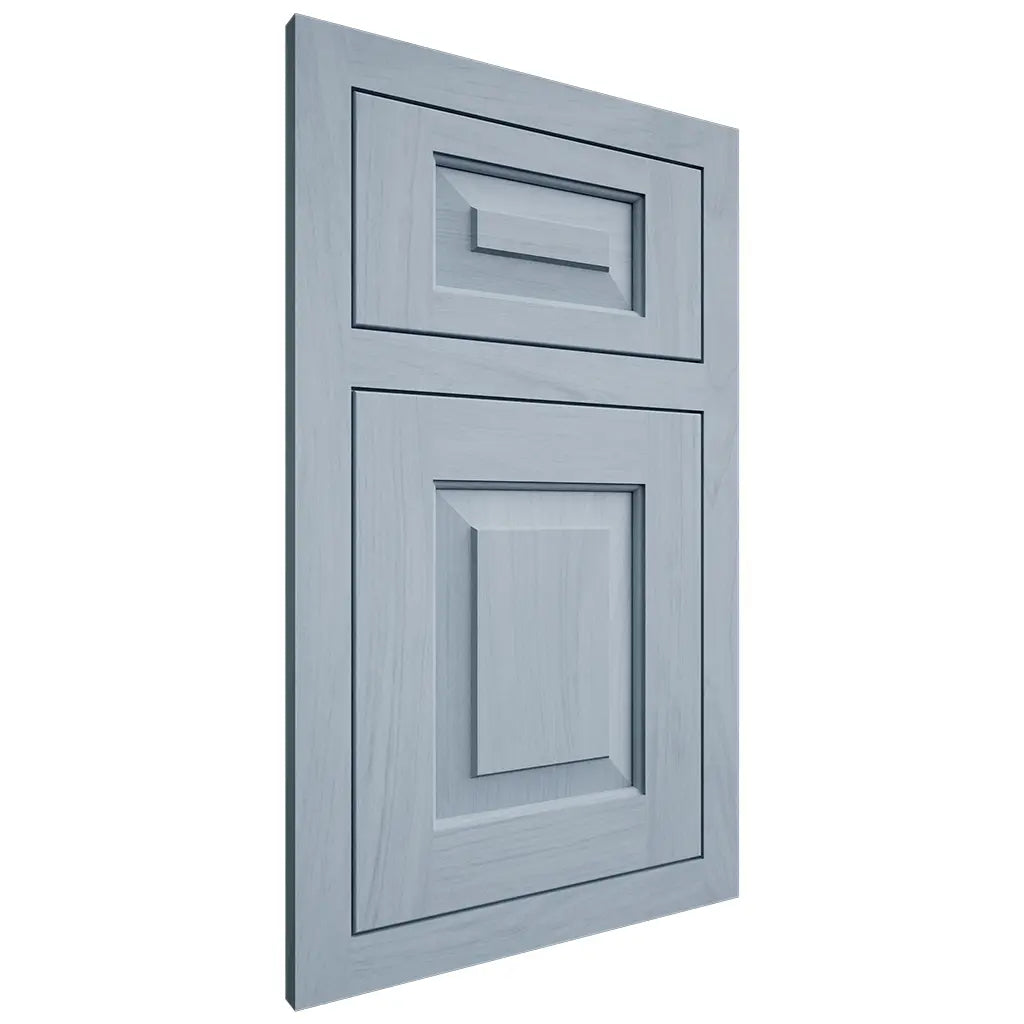 Shiloh Cabinetry Flush Inset Richmond Poplar Plain Cut Sky Door