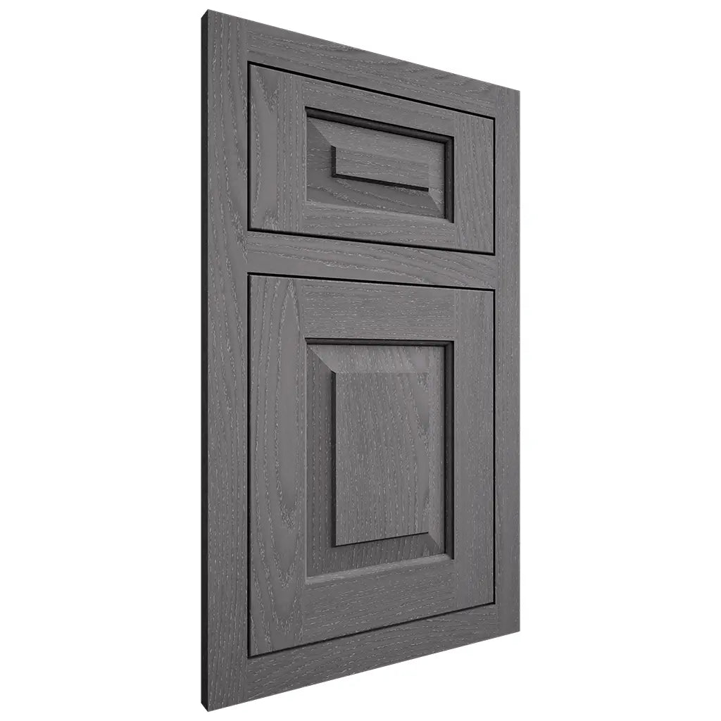 Shiloh Cabinetry Flush Inset Richmond Red Oak Plain Cut Cadet Door