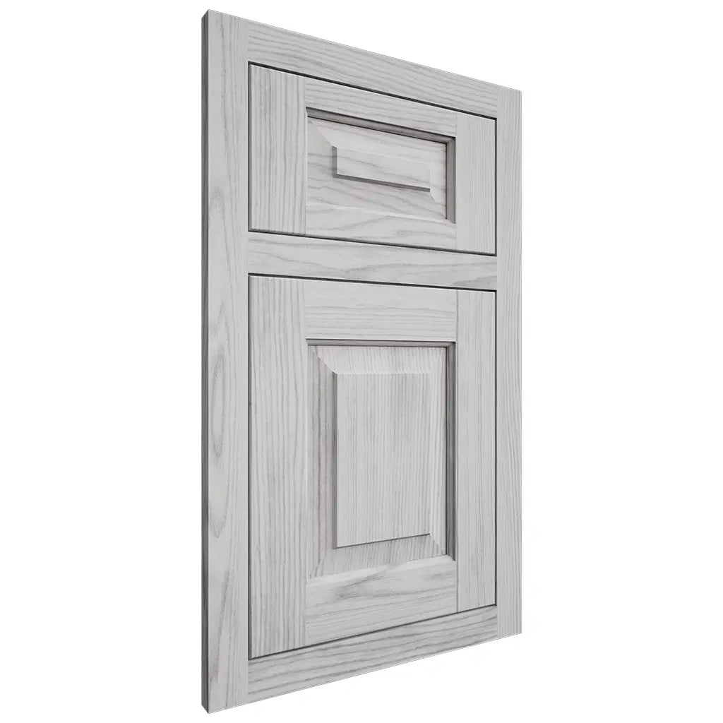Shiloh Cabinetry Flush Inset Richmond Walnut Plain Cut Stratus Door