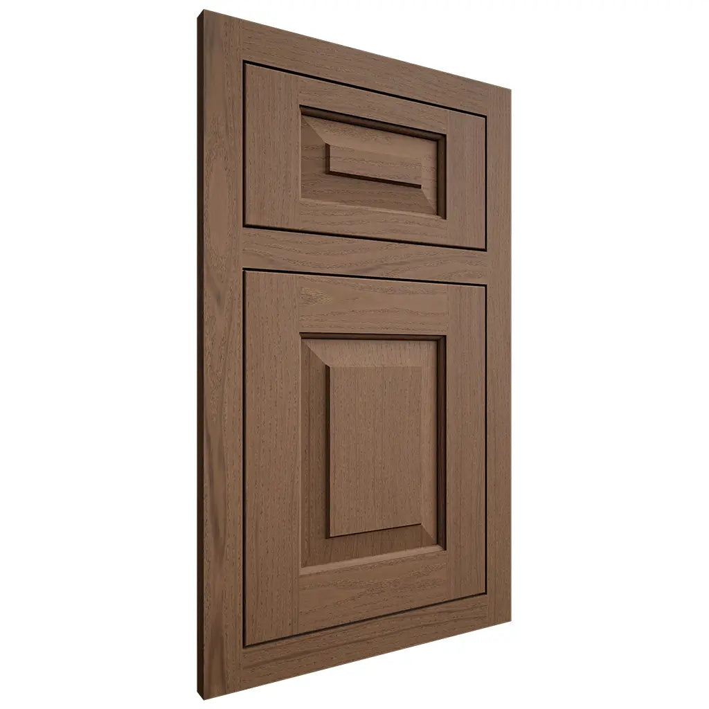 Shiloh Cabinetry Flush Inset Richmond White Oak Plain Cut Autumn Door