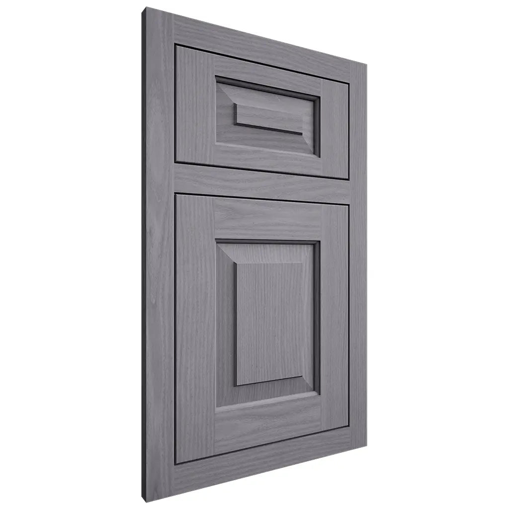 Shiloh Cabinetry Flush Inset Richmond White Oak Plain Cut Cadet Door