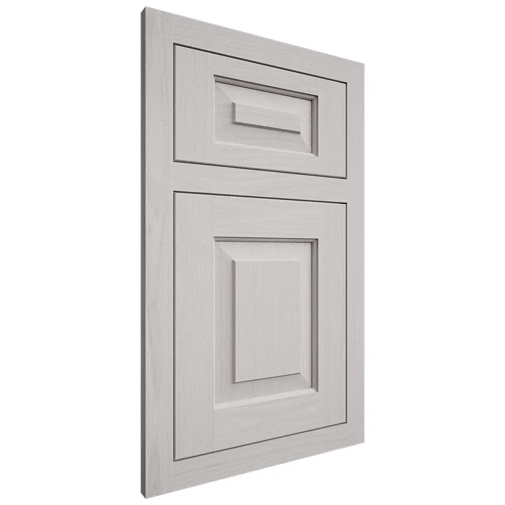 Shiloh Cabinetry Flush Inset Richmond White Oak Plain Cut Cotton Door