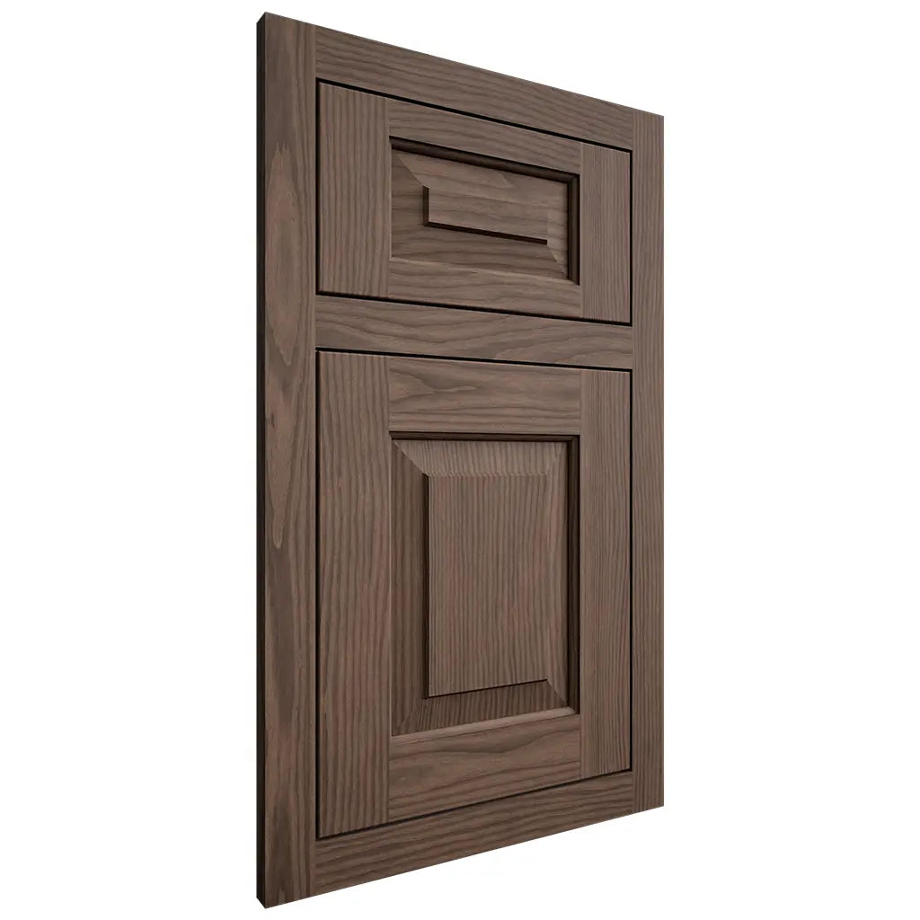 Shiloh Cabinetry Flush Inset Richmond White Oak Plain Cut Mineral Door