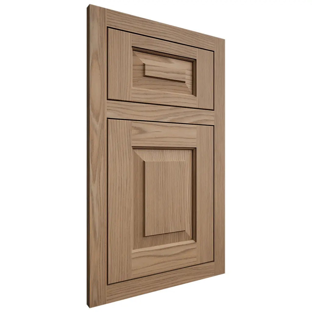 Shiloh Cabinetry Flush Inset Richmond White Oak Plain Cut Natural Door