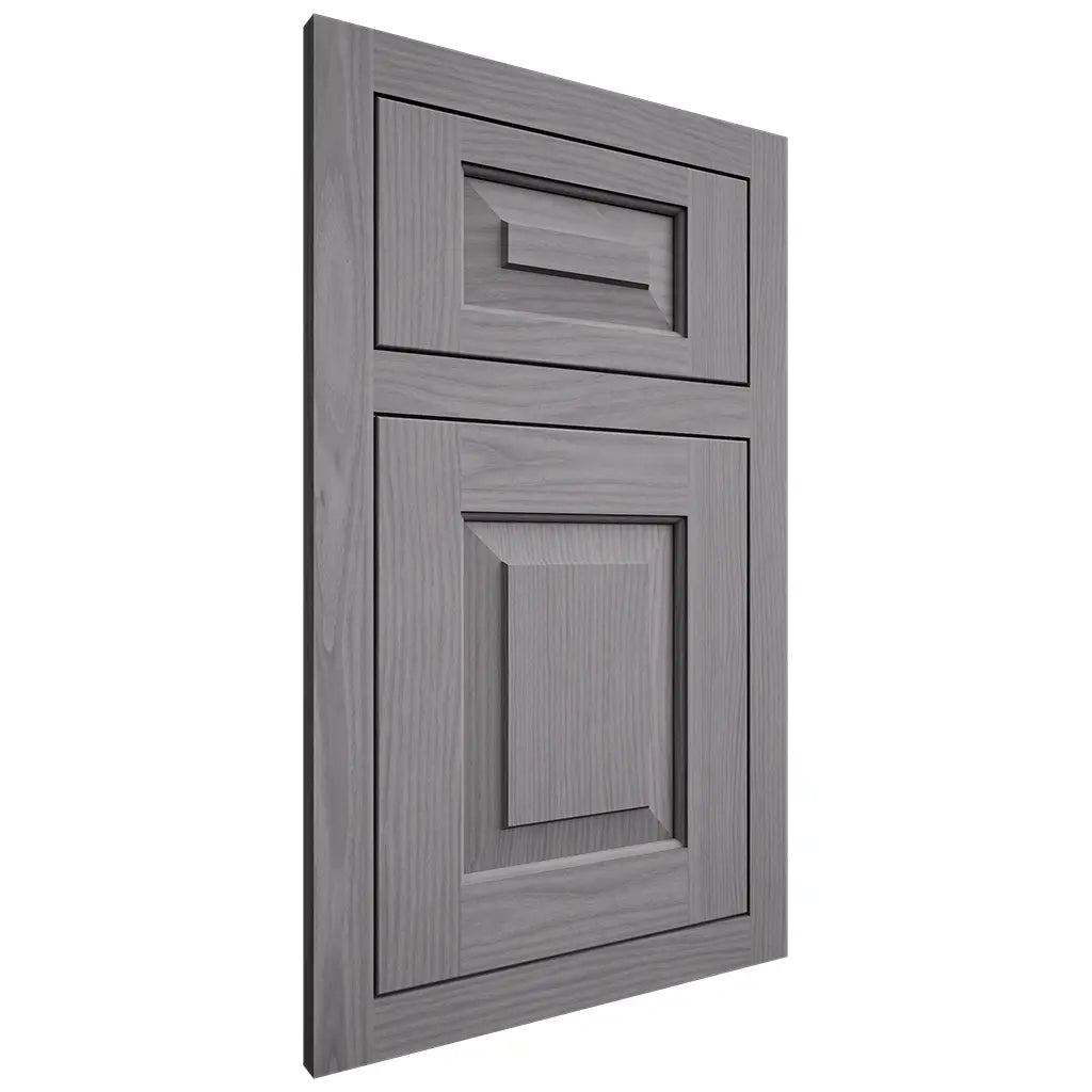 Shiloh Cabinetry Flush Inset Richmond White Oak Plain Cut Sterling Door