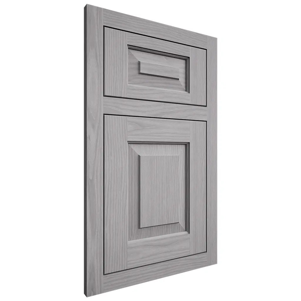 Shiloh Cabinetry Flush Inset Richmond White Oak Plain Cut Stratus Door