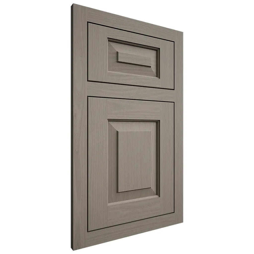 Shiloh Cabinetry Flush Inset Richmond White Oak Plain Cut Thyme Door