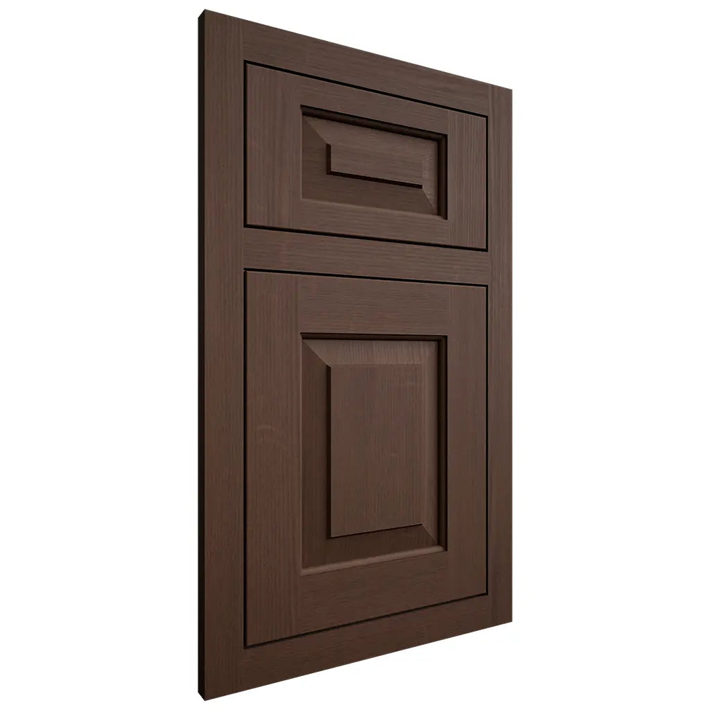 Shiloh Cabinetry Flush Inset Richmond White Oak Quarter Sawn Braun Door