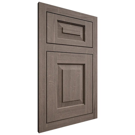 Shiloh Cabinetry Flush Inset Richmond White Oak Quarter Sawn Clay Door