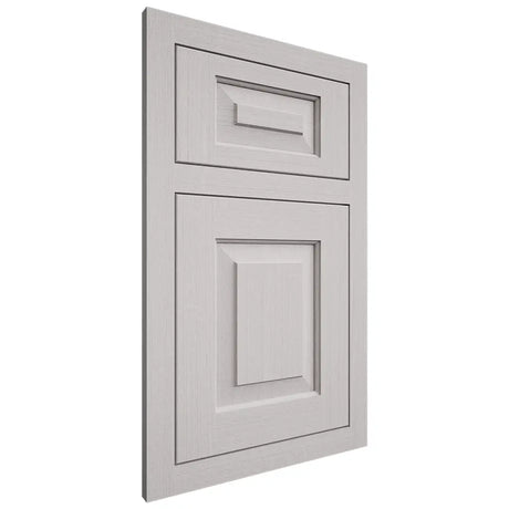 Shiloh Cabinetry Flush Inset Richmond White Oak Quarter Sawn Cotton Door