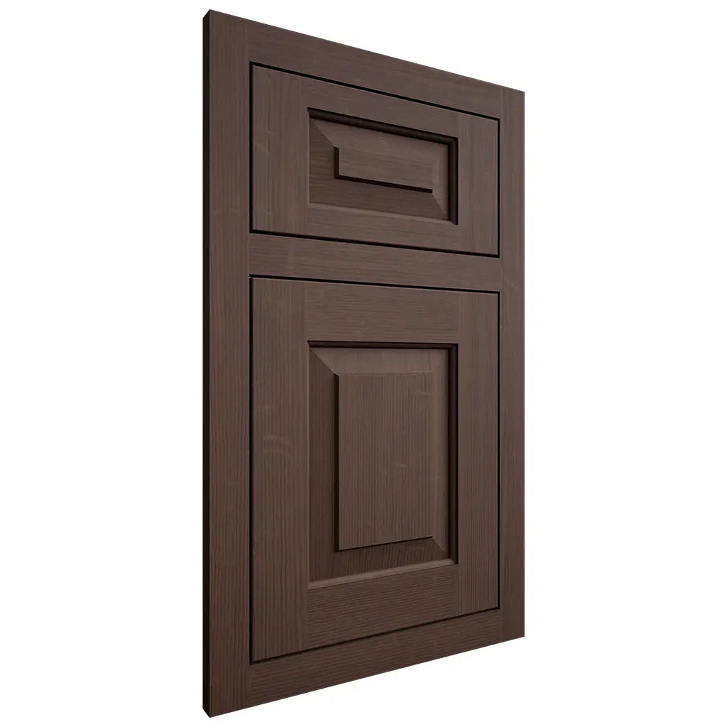 Shiloh Cabinetry Flush Inset Richmond White Oak Quarter Sawn Dusk Door