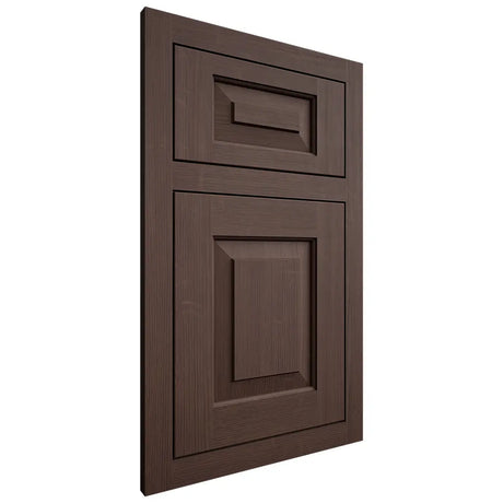 Shiloh Cabinetry Flush Inset Richmond White Oak Quarter Sawn Dusk Door