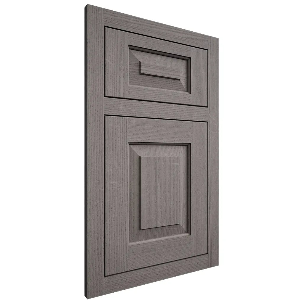 Shiloh Cabinetry Flush Inset Richmond White Oak Quarter Sawn Flagstone Door