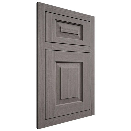 Shiloh Cabinetry Flush Inset Richmond White Oak Quarter Sawn Flagstone Door