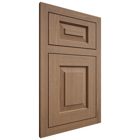 Shiloh Cabinetry Flush Inset Richmond White Oak Quarter Sawn Medium Door