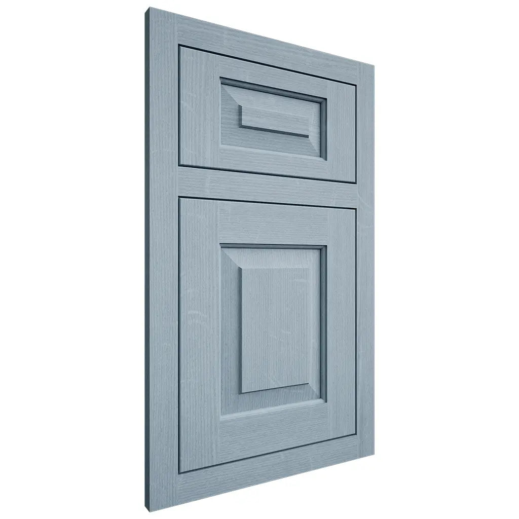 Shiloh Cabinetry Flush Inset Richmond White Oak Quarter Sawn Sky Door