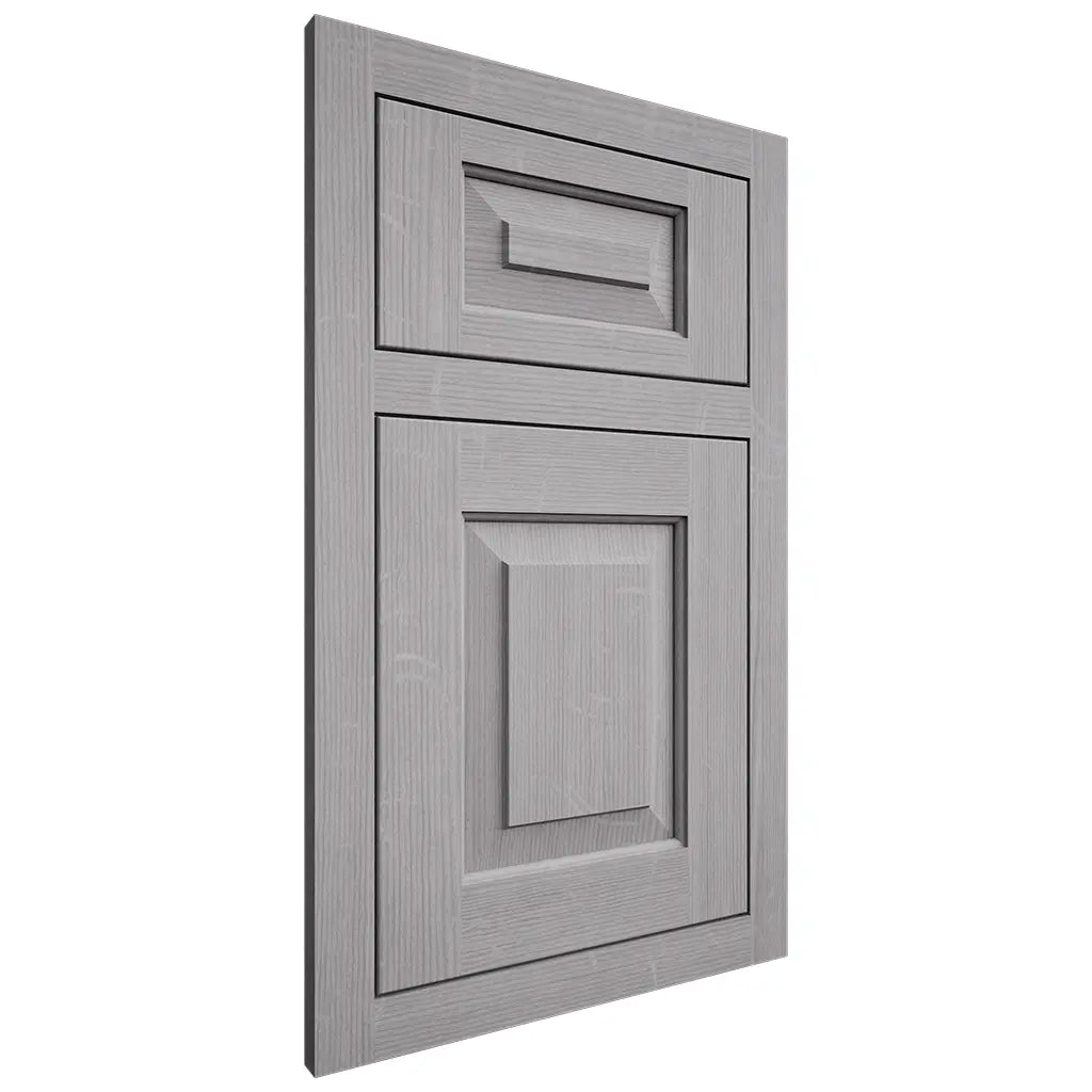Shiloh Cabinetry Flush Inset Richmond White Oak Quarter Sawn Stratus Door