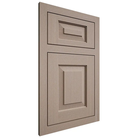 Shiloh Cabinetry Flush Inset Richmond White Oak Quarter Sawn Whitewash Door