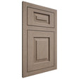 Shiloh Cabinetry Flush Inset Richmond White Oak Rift Cut Almond Door