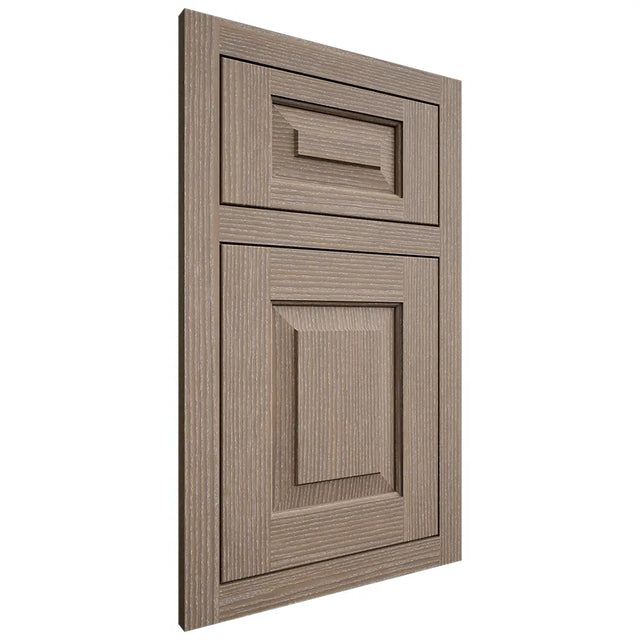 Shiloh Cabinetry Flush Inset Richmond White Oak Rift Cut Almond Door