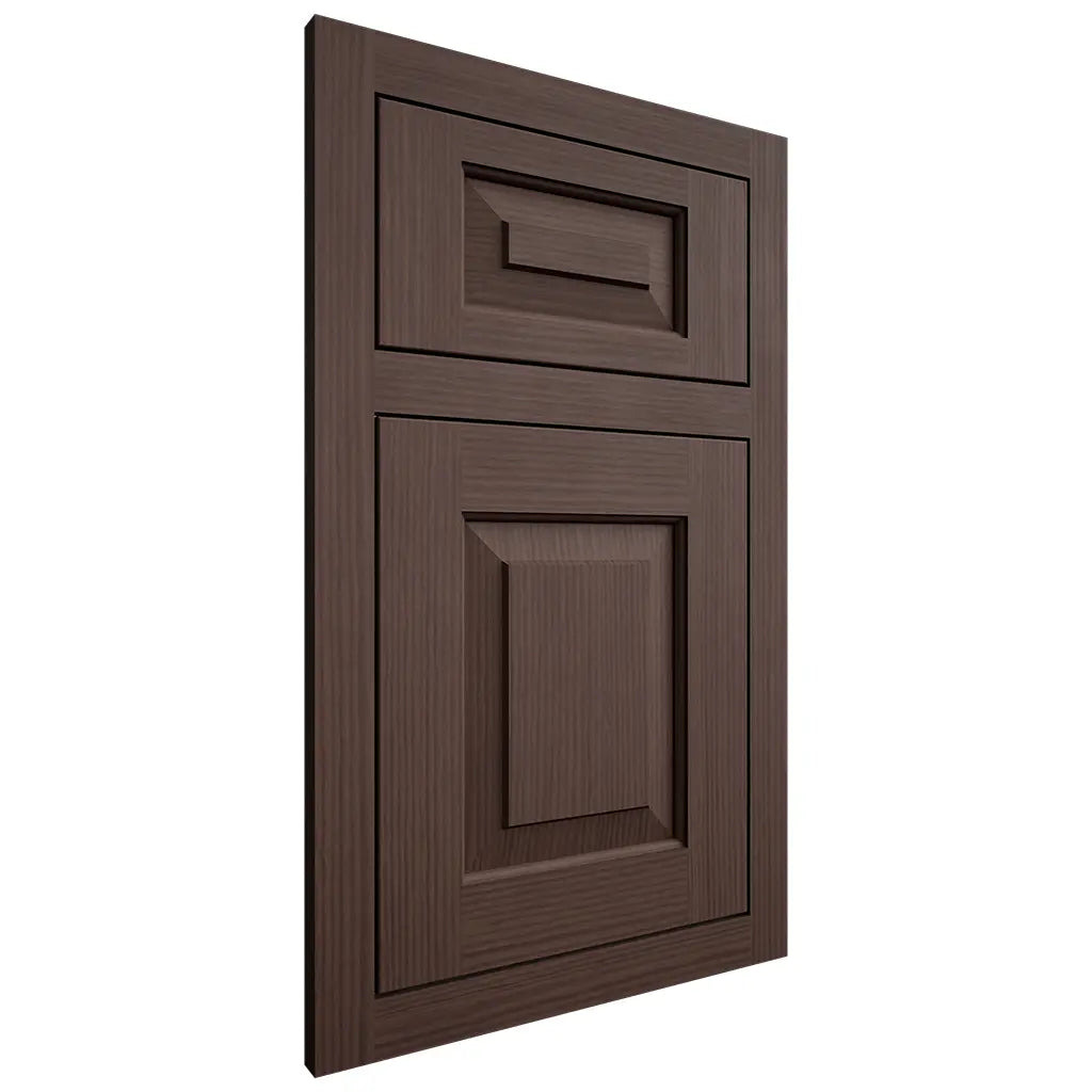 Shiloh Cabinetry Flush Inset Richmond White Oak Rift Cut Dusk Door