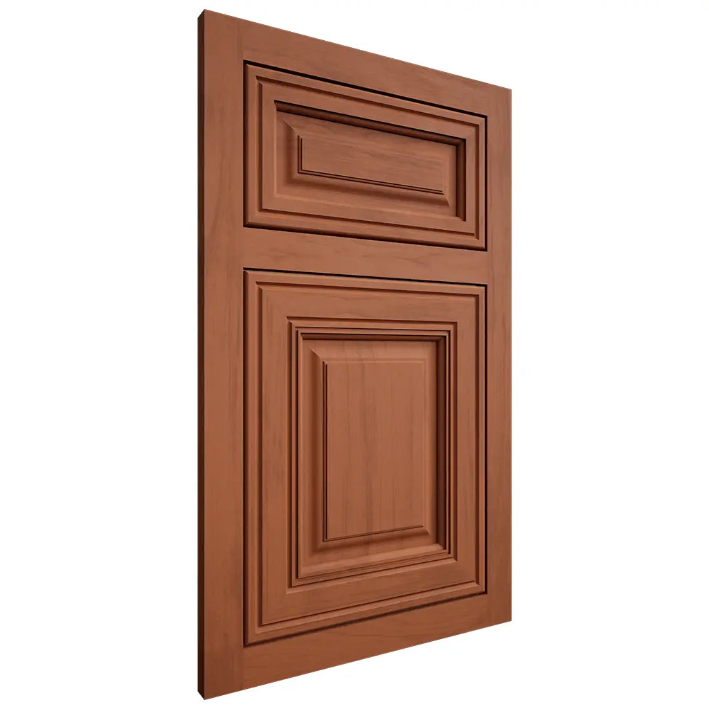 Shiloh Cabinetry Flush Inset Savannah Maple Plain Cut Spice Door