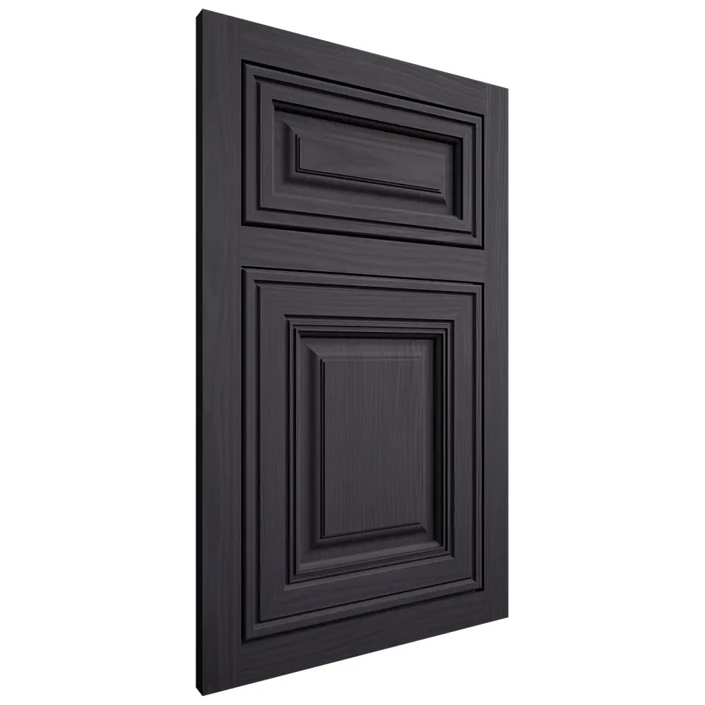 Shiloh Cabinetry Flush Inset Savannah White Oak Plain Cut Harbor Door