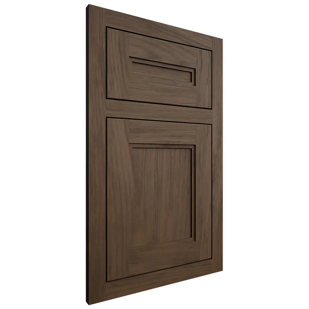 Shiloh Cabinetry Flush Inset Scottsdale Alder Plain Cut Caviar Door
