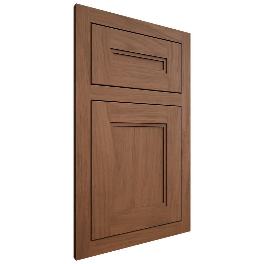 Shiloh Cabinetry Flush Inset Scottsdale Alder Plain Cut Cola Door