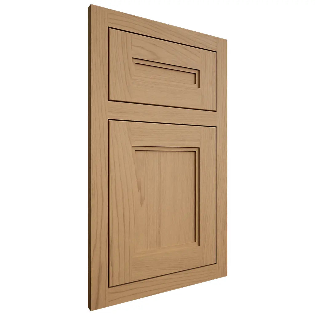 Shiloh Cabinetry Flush Inset Scottsdale Alder Plain Cut Natural Door