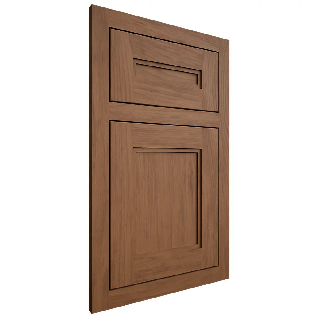 Shiloh Cabinetry Flush Inset Scottsdale Alder Plain Cut Walnut Door
