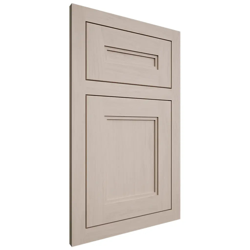 Shiloh Cabinetry Flush Inset Scottsdale Alder Plain Cut White Sands Door