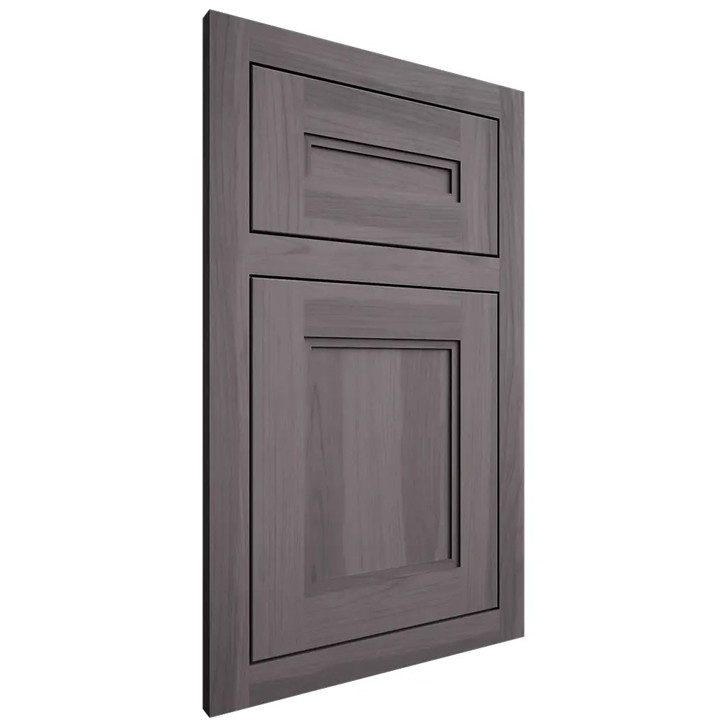 Shiloh Cabinetry Flush Inset Scottsdale Hickory Plain Cut Cadet Door