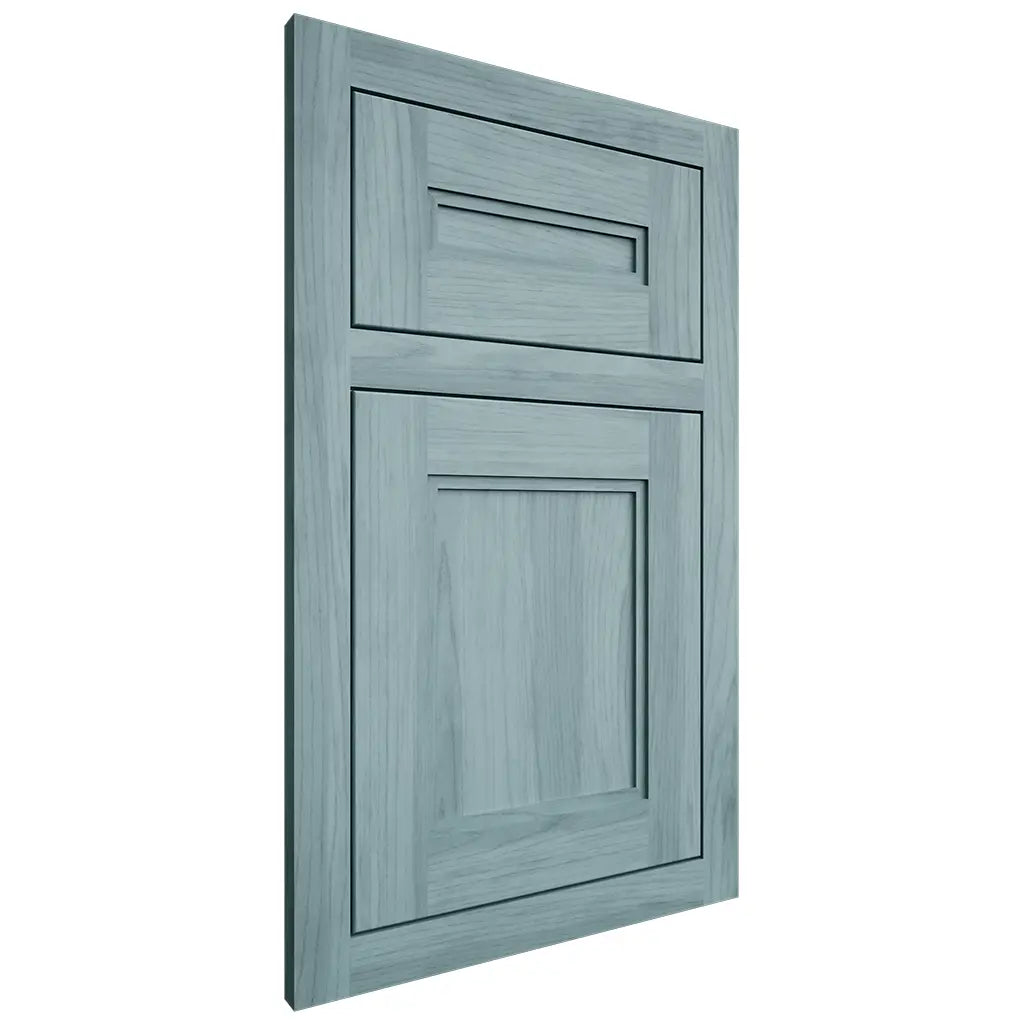 Shiloh Cabinetry Flush Inset Scottsdale Hickory Plain Cut Sky Door