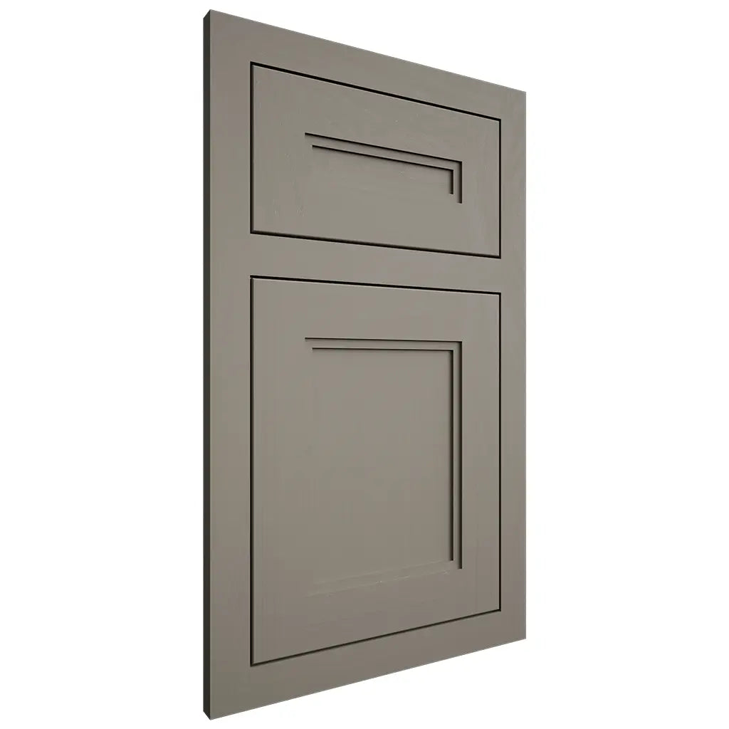 Shiloh Cabinetry Flush Inset Scottsdale Maple Plain Cut Thyme Door