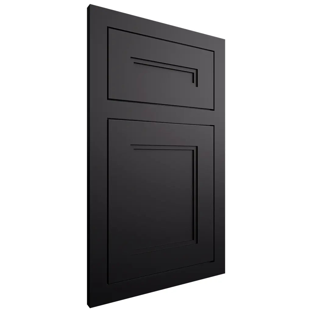 Shiloh Cabinetry Flush Inset Scottsdale Paintable Black Door