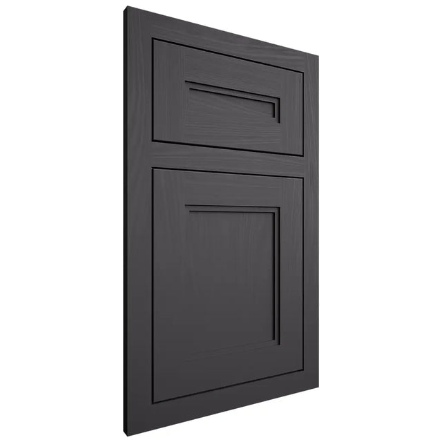 Shiloh Cabinetry Flush Inset Scottsdale Poplar Plain Cut Cadet Door