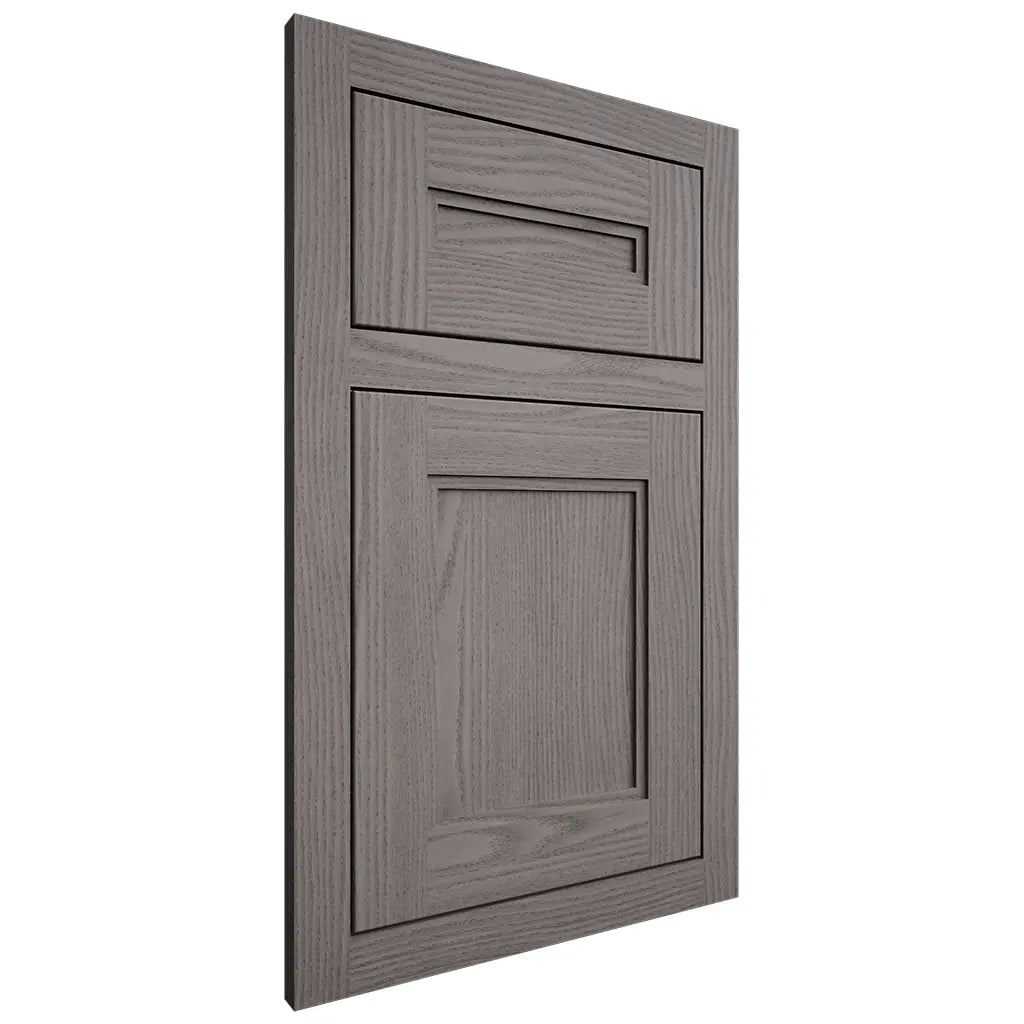 Shiloh Cabinetry Flush Inset Scottsdale White Oak Plain Cut Flagstone Door